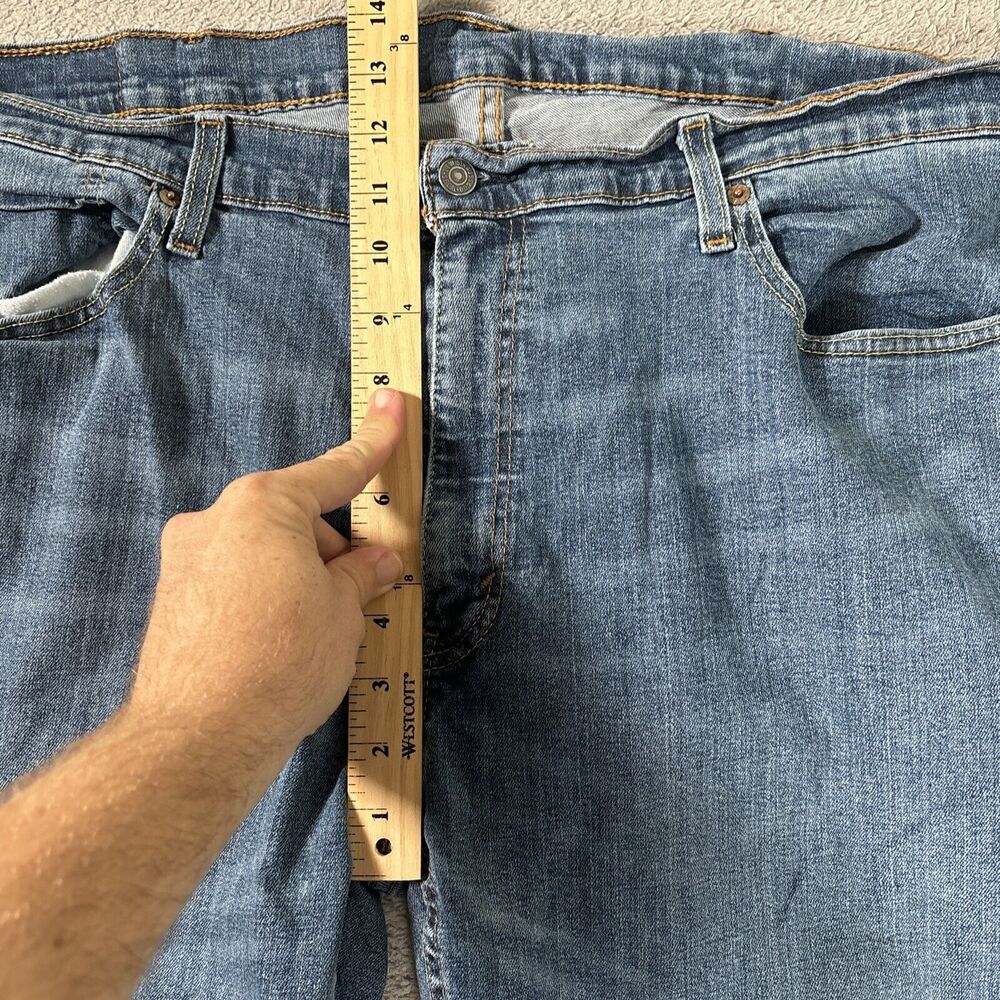 Levi’s Jeans 559 Relaxed‎ Straight Leg Size 40x30 Mid Rise Medium Wash - Picture 6 of 10